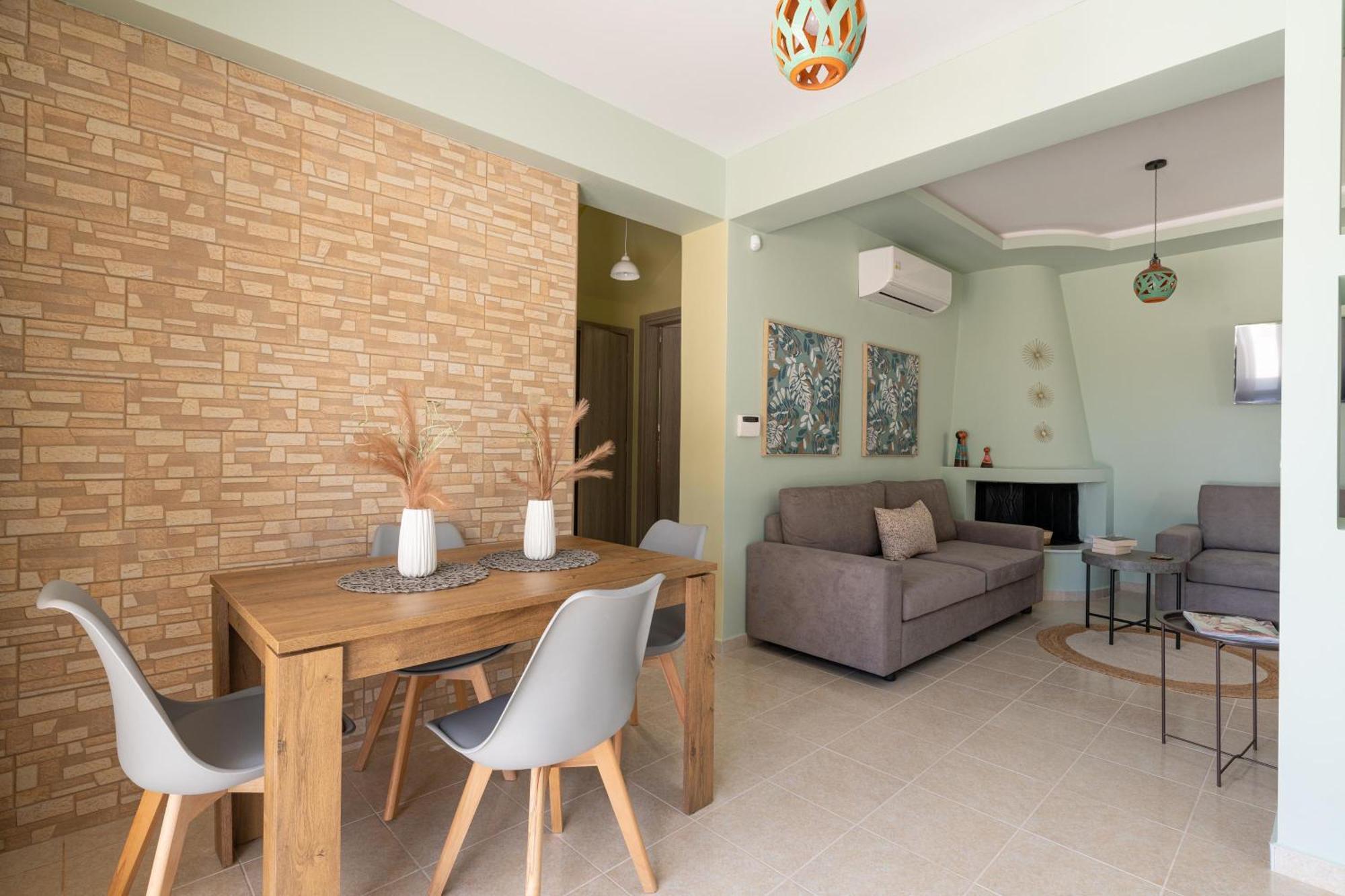 Ethria Pool Villa With Heated Jacuzzi Afantou Buitenkant foto